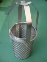 Flanged strainer